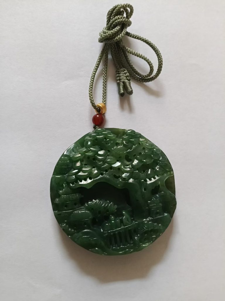 图片[2]-和田玉（碧玉）挂件-嘉城艺术交易平台