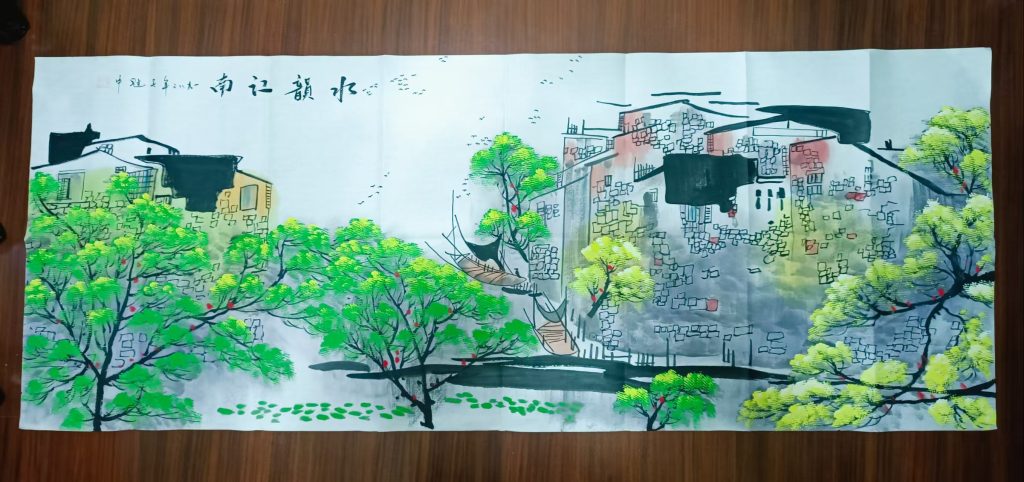 图片[1]-吴冠中《水韵江南》-嘉城艺术交易平台