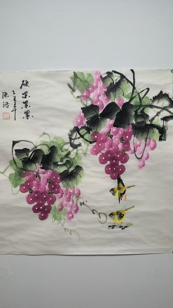 图片[1]-陈浩《硕果累累》-嘉城艺术交易平台