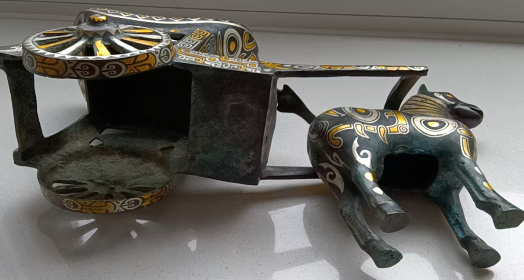 图片[2]-错金银《马车》-嘉城艺术交易平台