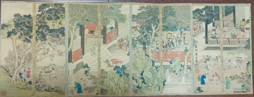 图片[1]-唐寅《人物图》画册-嘉城艺术交易平台