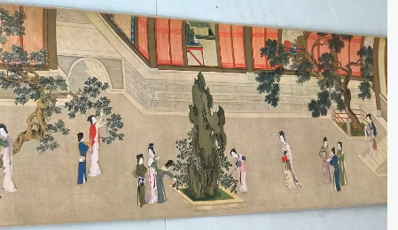 图片[4]-仇英《汉宫春晓图》-嘉城艺术交易平台