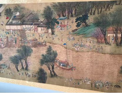 图片[1]-仇英《清明上河图》-嘉城艺术交易平台